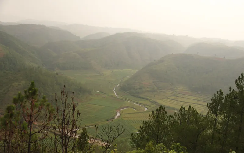 David Scott Trail Trek: Mawphlang village