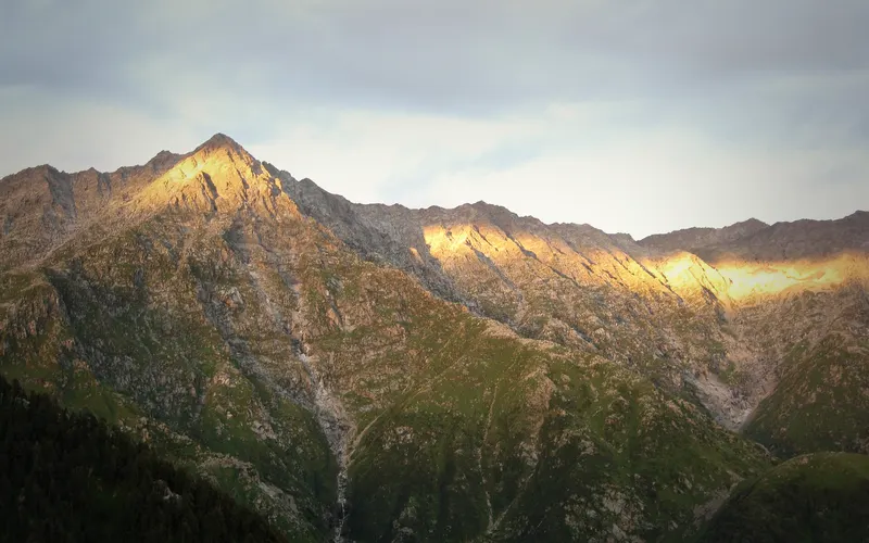 Triund Trek: Beautiful evening at Triund