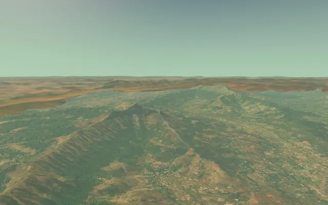 Rajgad to Torna in 3D