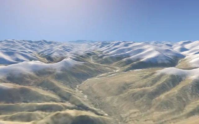 Rumtse to Tso Moriri in 3D